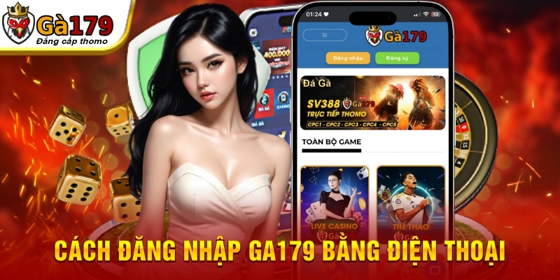 Cách đăng nhập GA179 bằng điện thoại